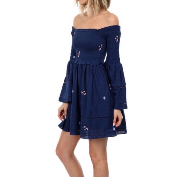 NWT FREE PEOPLE counting daises mini dress - Picture 2 of 9